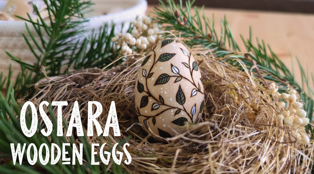 Ostara Wooden Eggs - YouTube Video