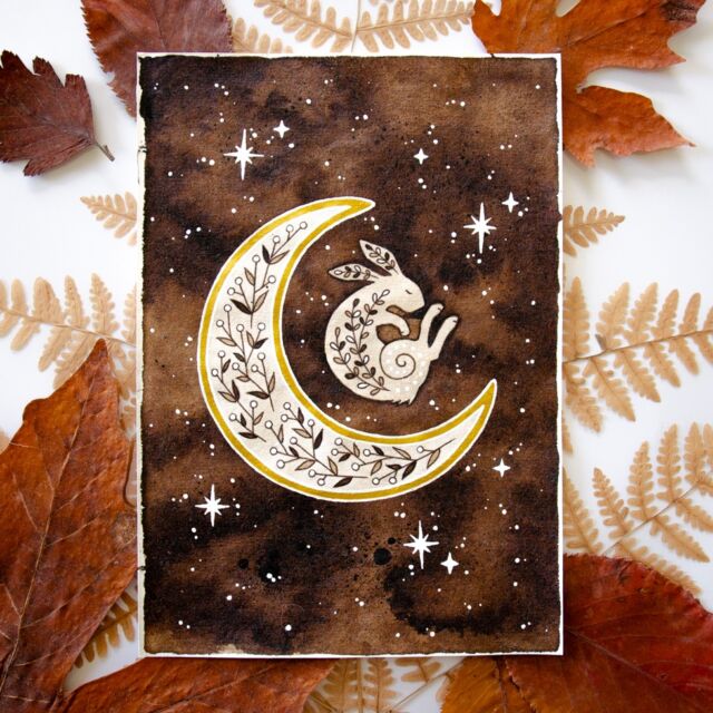 🌙🐇 The Moon - Tarot Of a Forest Witch

In various cultures, rabbits have been seen as lunar symbols, heralding cycles of rebirth and renewal. This adorable bunny, cradled by the Moon, reminds us that even in the darkest of nights, there's room for sweetness and innocence. Its peaceful slumber invites us to embrace the unknown with childlike curiosity and a sense of wonder 💫✨

– You may have seen a similar sleeping rabbit here before, as part of the Spring Bunnies sticker pack 😊 Swipe to see what they look like!

#TarotOfAForestWitch #TarotDeck #TarotArt #TarotCards #TarotCommunity #TarotReaders #TarotReading #TarotCollection #IndieDeck #DeckCreator #Divination #TheMoonTarot #TheMoonTarotCard #Rabbit #RabbitSpirit #BunnyLovers #MoonLovers #ForestWitch #ForestCore