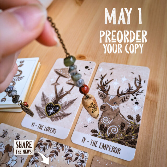 💛✨ It’s a date!

Mark your calendars and share the news: Tarot of a Forest Witch will be available for preorder on May 1st - just in time for Beltane!

#TarotOfAForestWitch #TarotDeck #TarotArt #TarotCards #TarotCommunity #TarotReaders #TarotReading #TarotCollection #Divination #IndieDeck #DeckCreator #TarotDeckRelease #NewTarotDeck #WitchyArt #WitchyVibes #WitchyThings #WitchCraft #WitchAesthetic #BotanicalArt #ForestWitch #ForestCore #GreenWitch #HedgeWitch #ArtWitch