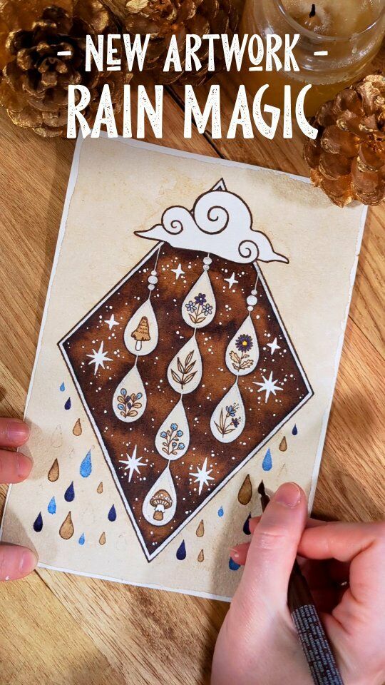 💧✨ Tiny rain drops like jewels

My latest illustration will be available as prints tomorrow!

#Art #Artist #InstaArt #SmallBusiness #CreativeBusiness #ArtForSale #OriginalArt #GiftIdeas #HomeDecor #ArtPrints #Illustration #FolkArt #NatureArt #MagicalArt #CottageCore #GreenWitch #HedgeWitch #ArtWitch